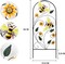 Garden Decor for Outside, 34 Inch Decorative Garden Stakes with Flowers Bees, Metal Spring Garden Decorations Yard Art for Outdoor Patio Yard Lawn Backyard